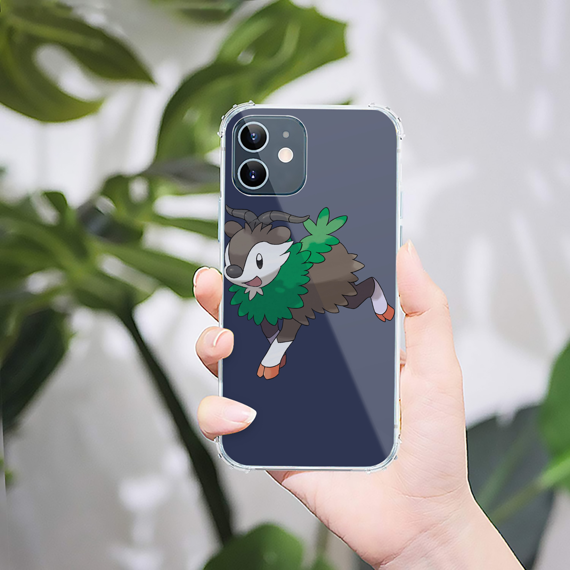 （画像用） ポケットモンスター Pokémon 【iPhone 12シリーズ対応】透明スマホケース（クリアソフトケース）